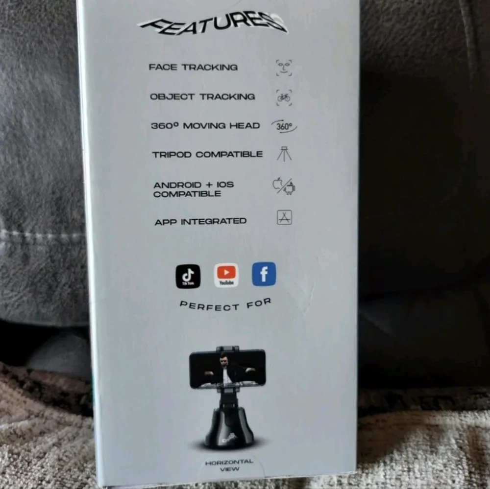 IJOY CHASE Face & Object Tracking 360° Moving Head for Smartphone IOS/Android
